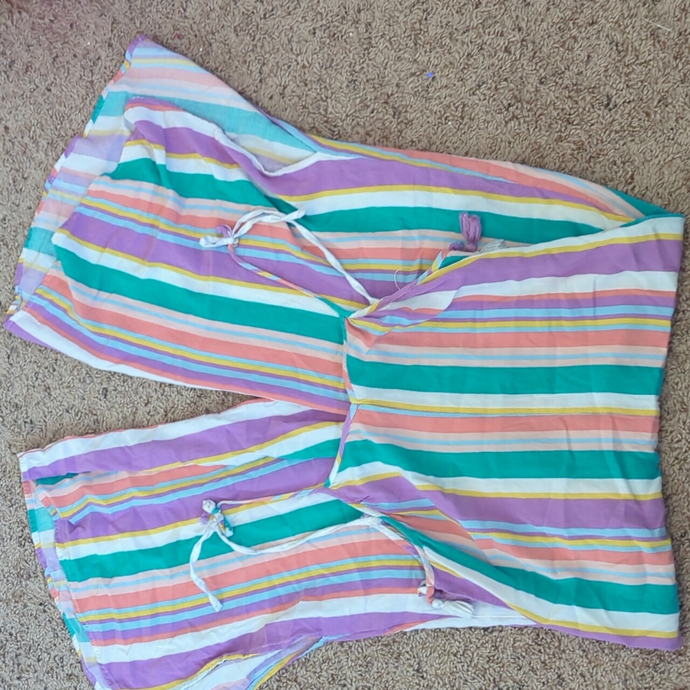 Girls Flowy Rompers